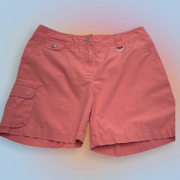 JONES NEW YORK Women’s 6 Pink Cargo Short - Picture 1 of 3